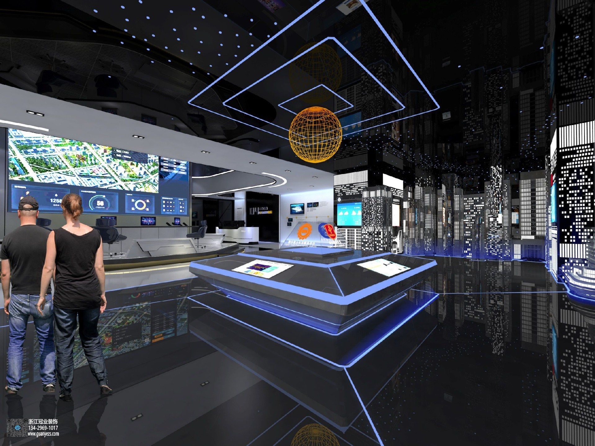 科技展廳裝修設計