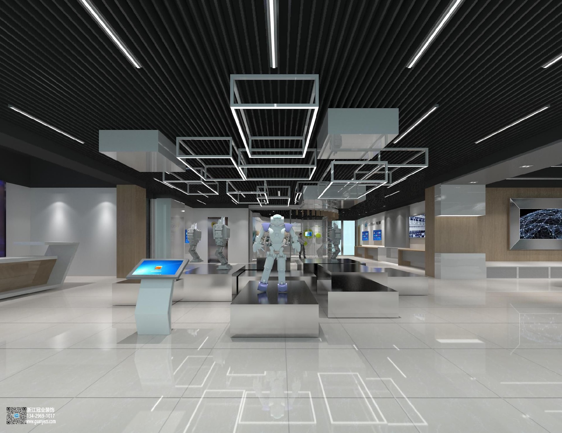 科技展廳裝修設計